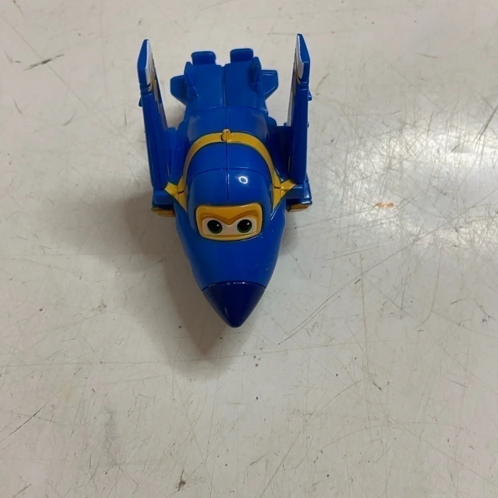 Super Wings Transform-A-Bots Jerome Jet Airplane 3” Action Figure Audley 2014